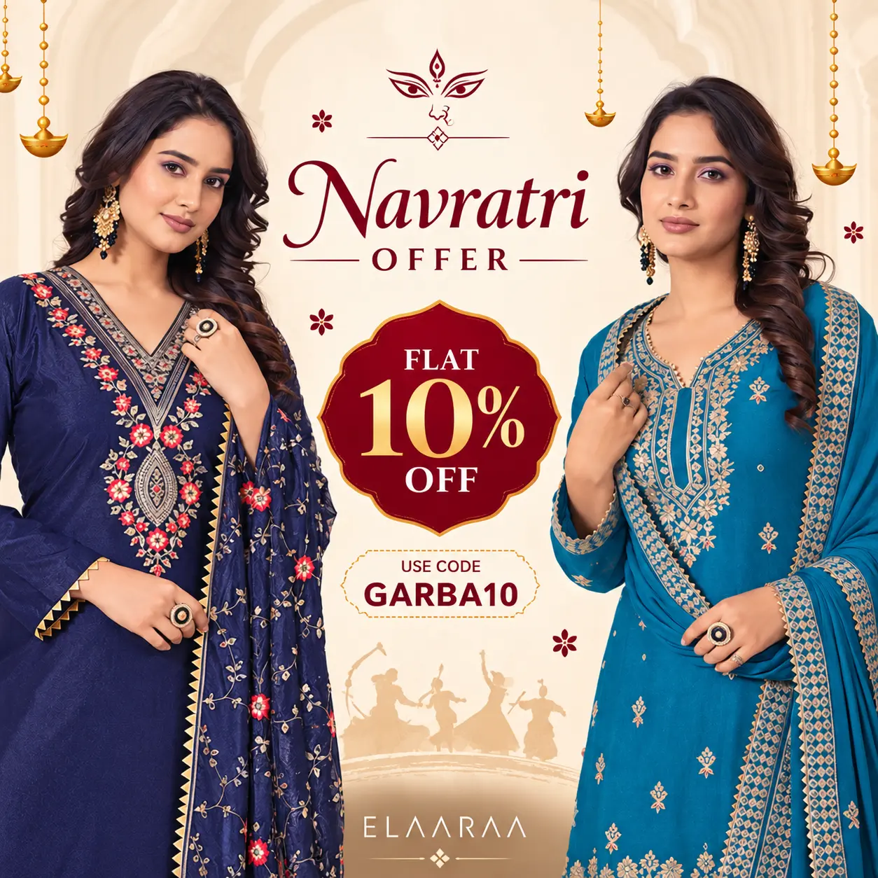Navratri Offer with ELAARAA Models