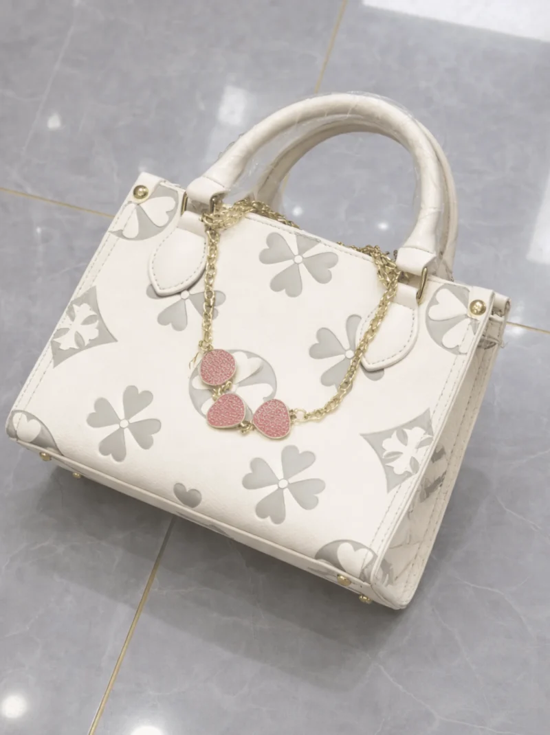 Chic Printed Mini Handbag with Chain for Women